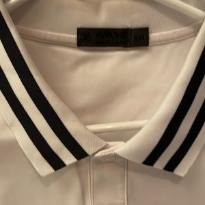 GFore golf polo - white with black skull&crossbones